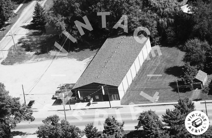 Sheridan Lanes - Vintage Aerial (newer photo)
